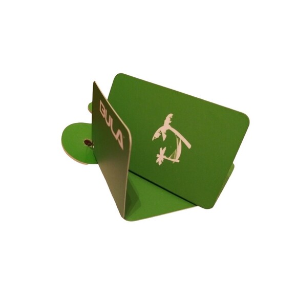 BULA Slouchy Beanie Cotton Hat Unisex Board Panel Cap Black Blue Multi O/S   NWT - Picture 8 of 13